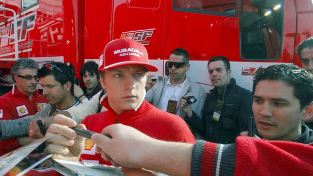 Kimi Räikkönen, kuva: EPA/TONI ALBIR