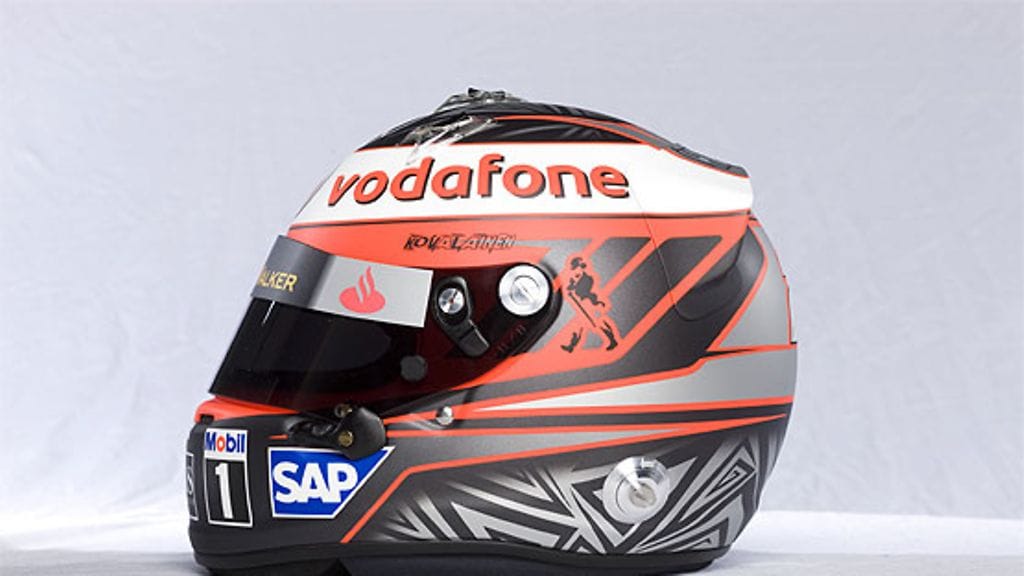 Heikki Kovalaisen kypärä, kuva: McLaren