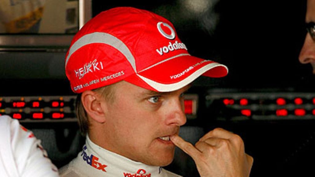 Heikki Kovalainen, kuva: EPA/ROBERT GHEMENT