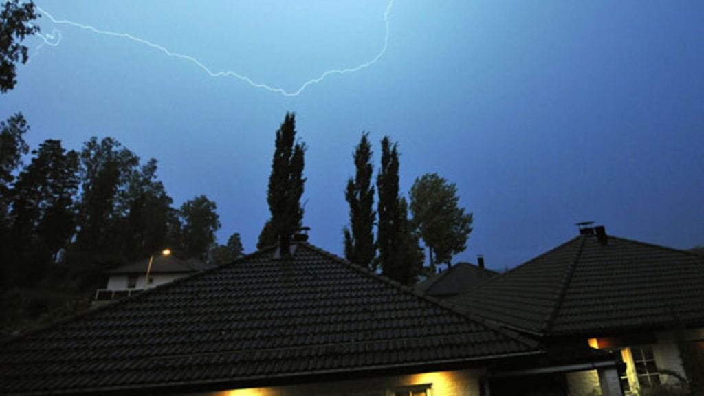 Ukkosta ei tarvitse pelätä sisätiloissa.