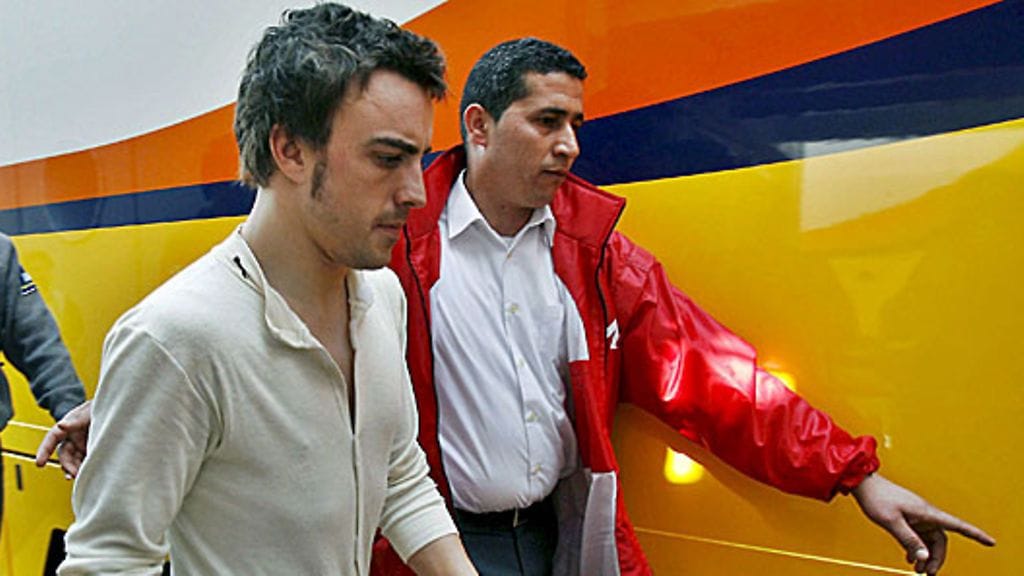 Fernando Alonso, kuva: EPA/XAVIER BERTRAL