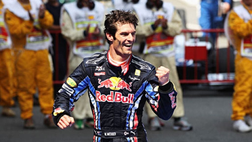 Mark Webber, Photo: Mark Thompson Getty Images Sport
