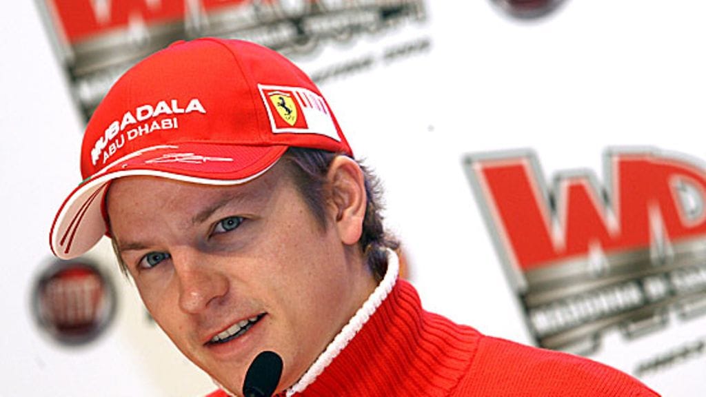 Kimi Räikkönen, kuva:EPA/GIORGIO BENVENUTI