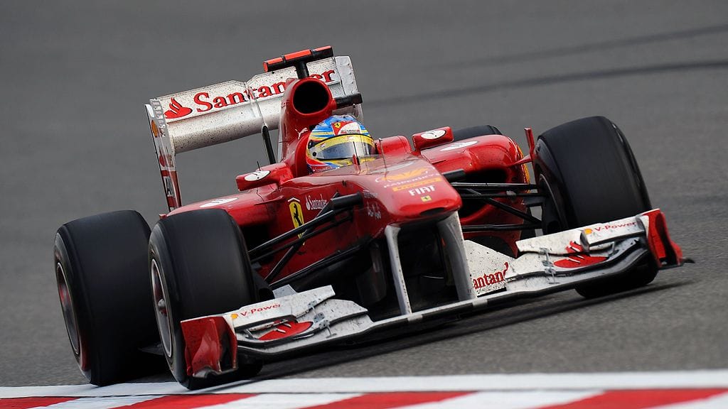 Fernando Alonso Kiinan GP:ssä.