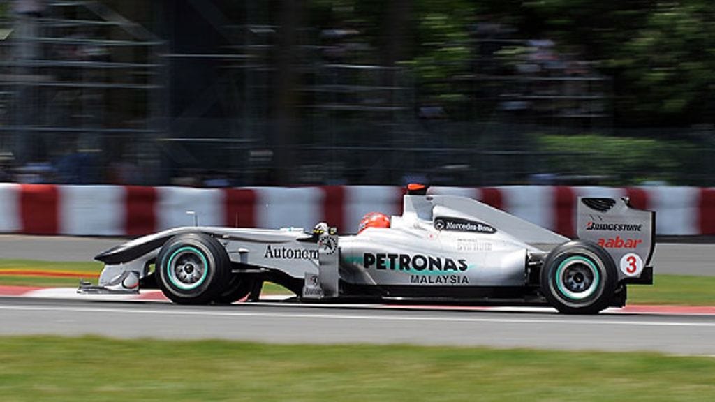 Michael Schumacher, kuva: EPA/ANDREW GOMBERT