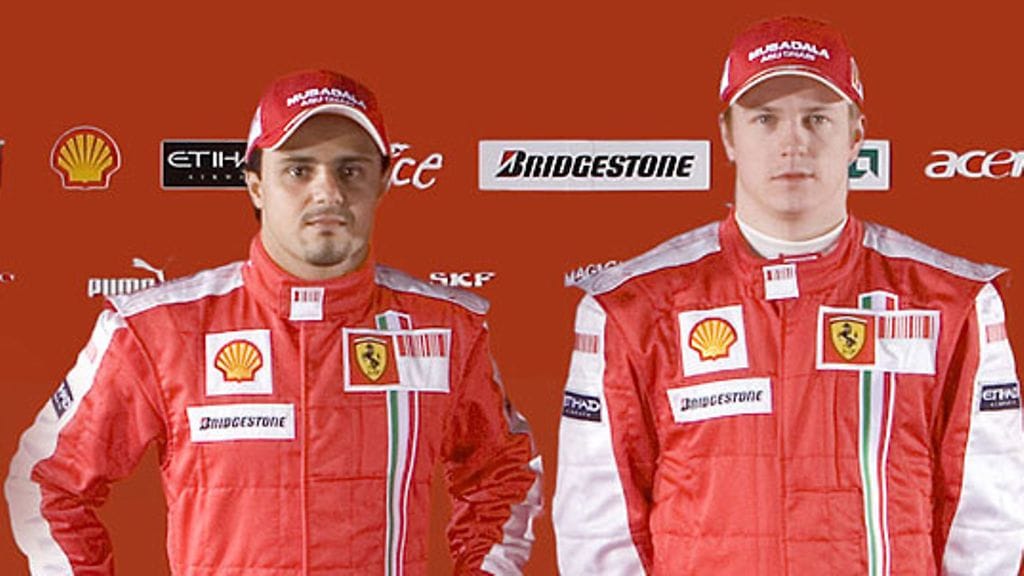 Felipe Massa, Kimi Räikkönen, kuva: Ferrari Press Office via Getty Images