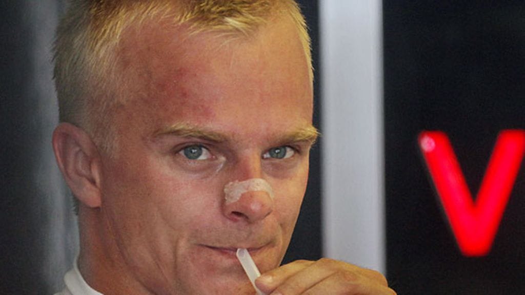 Heikki Kovalainen, kuva: EPA/FELIX HEYDER