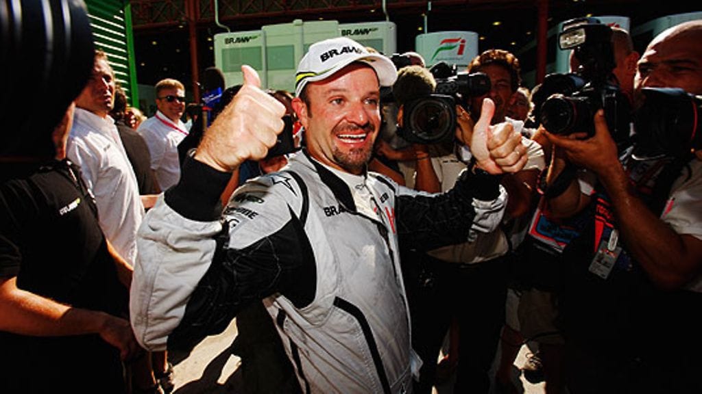 Rubens Barrichello, kuva: Mark Thompson/Getty Images