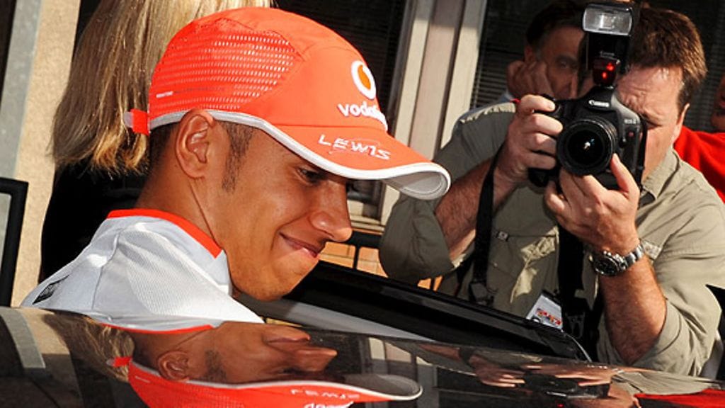 Lewis Hamilton, kuva: EPA/PETER STEFFEN