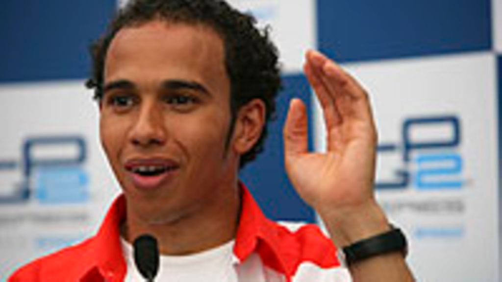 Lewis Hamilton, kuva: Andrew Ferraro/GP2 Series Media Service