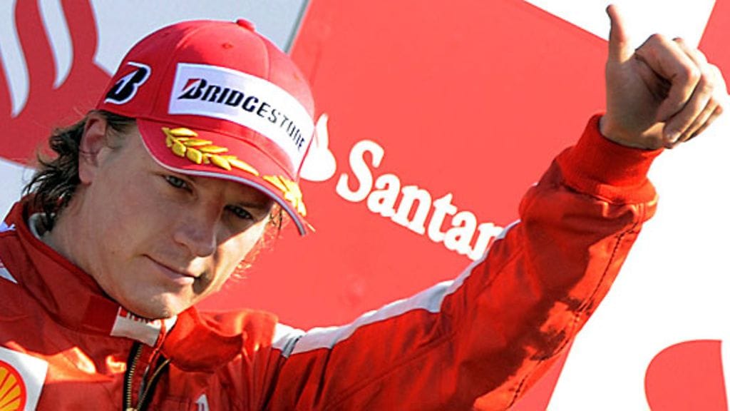 Kimi Räikkönen, kuva: EPA/DANIEL DAL ZENNARO