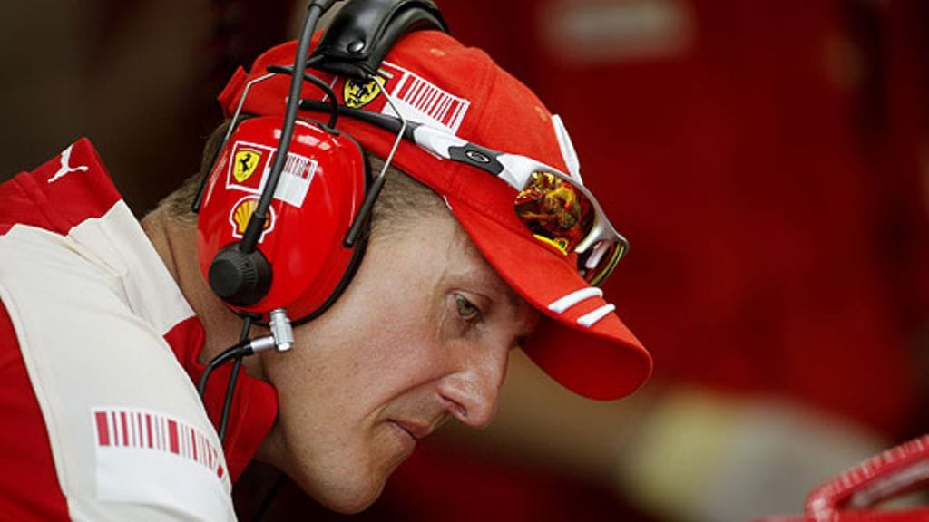 Michael Schumacher, kuva: EPA/FELIX HEYDER