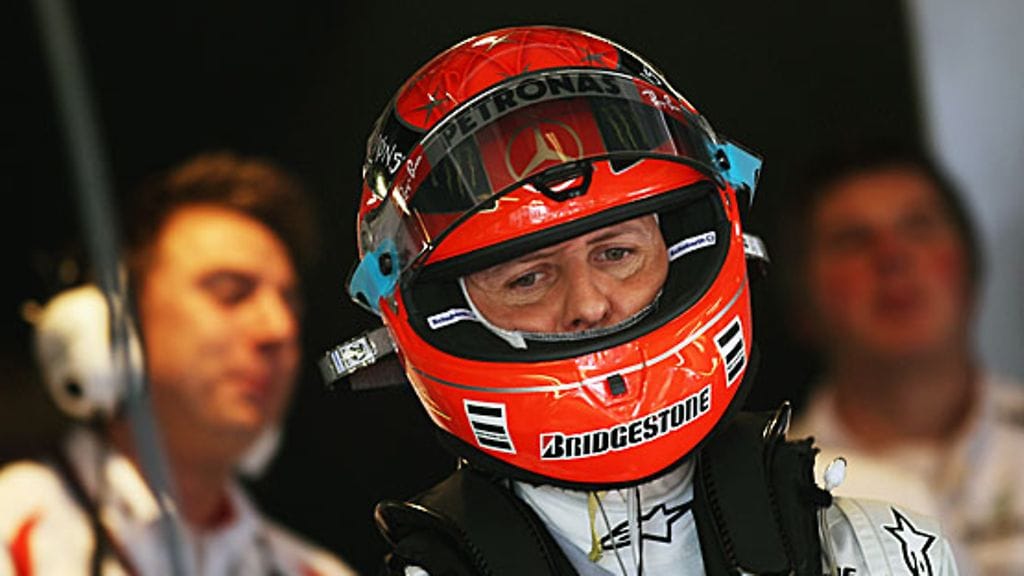 Pisteet jäivät saamatta Schumacherilta Monacon GP:ssä. Kuva: Mark Thompson/GETTY.