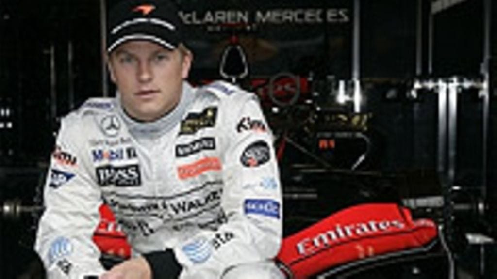 Kimi Räikkönen, kuva: McLaren