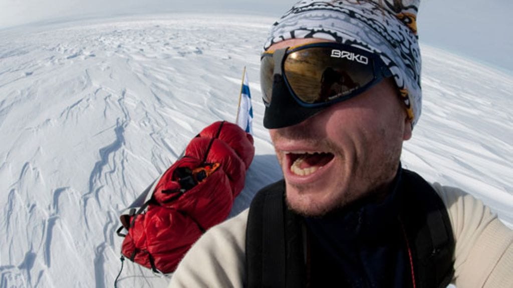 Kari "Poppis" Suomela otti napareissulle mukaan kameran.