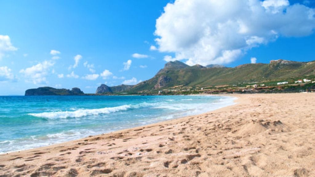 Suomalaiset suosivat Kreikkaa. Kuva Kreetalta.