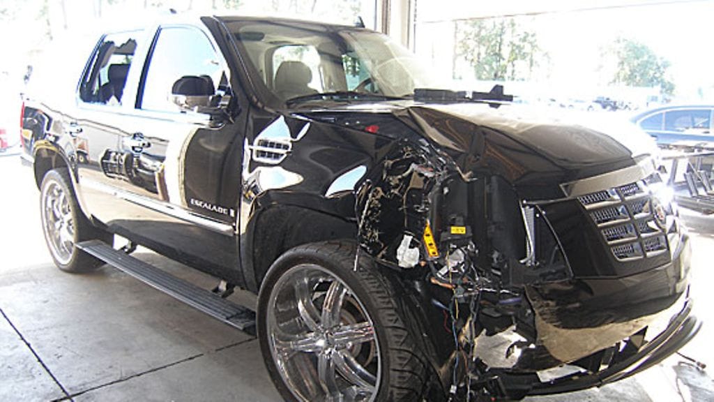 Tiger Woodsin kolariauto, kuva: Florida Highway Patrol via Getty Images