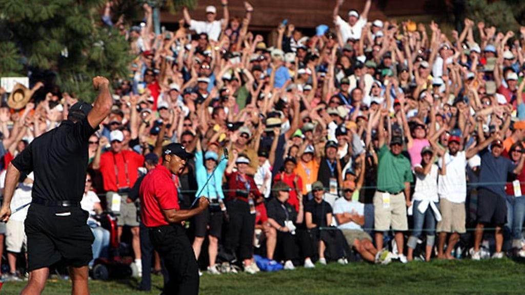 Tiger Woods pääsee tavoittelemaan olympiakultaa. Kuva: Donald Miralle/GETTY.