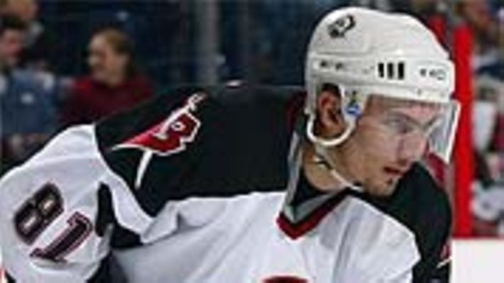 Miroslav Satan, Photo: Rick Stewart/Getty Images/NHLI