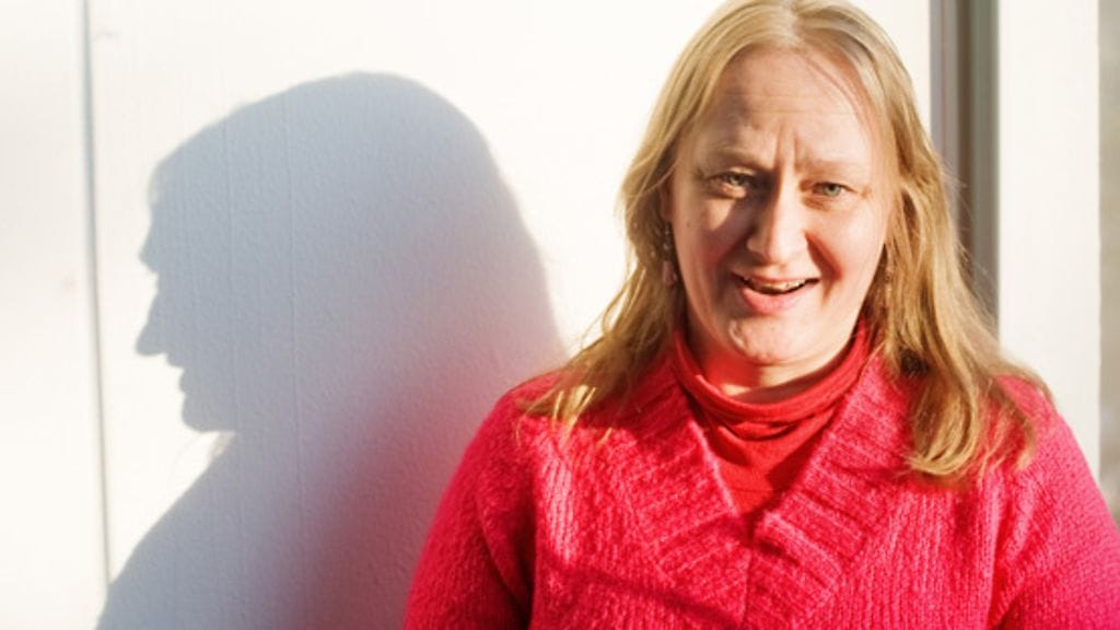 Maria Amose sai sääriproteesin kaksivuotiaana.