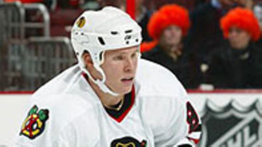 Tony Salmelainen Chicago Blackhawks, kuva: Bruce Bennett/Getty Images