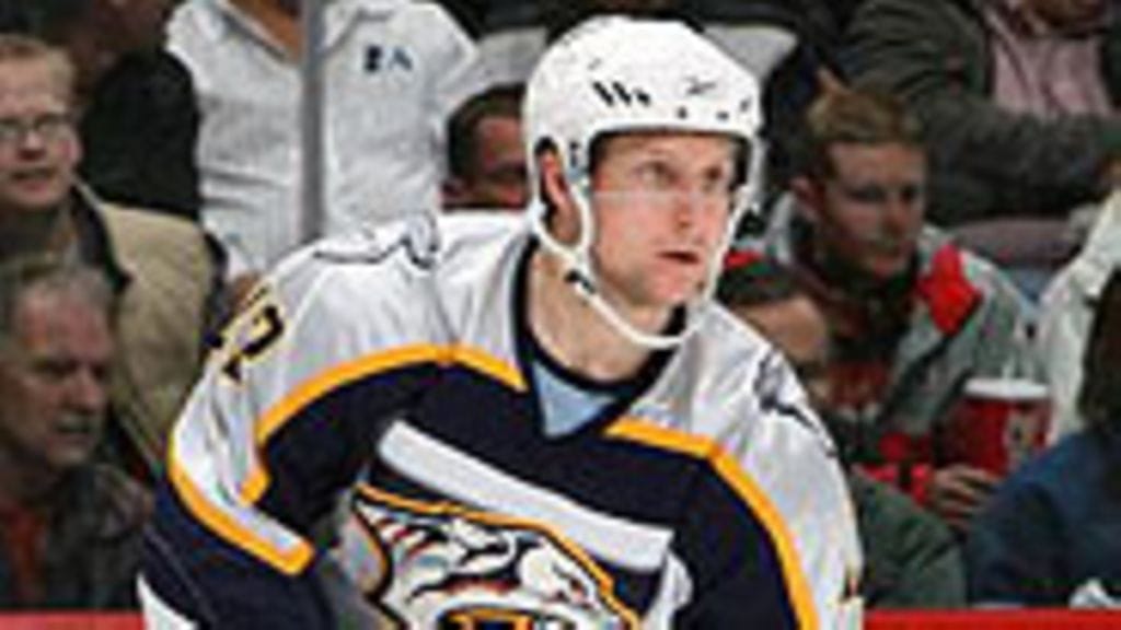 Mikko Lehtonen Nashville Predators, kuva: eff Vinnick/Getty Images