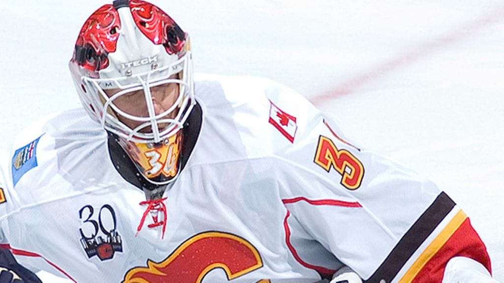 Miikka Kiprusoff, Calgary Flames (Photo: Andy Devlin / Getty Images)