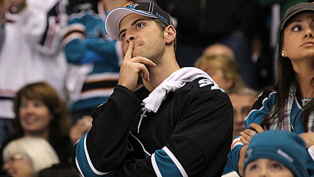 San Jose Sharksin faneja, kuva: Ezra Shaw/Getty Images