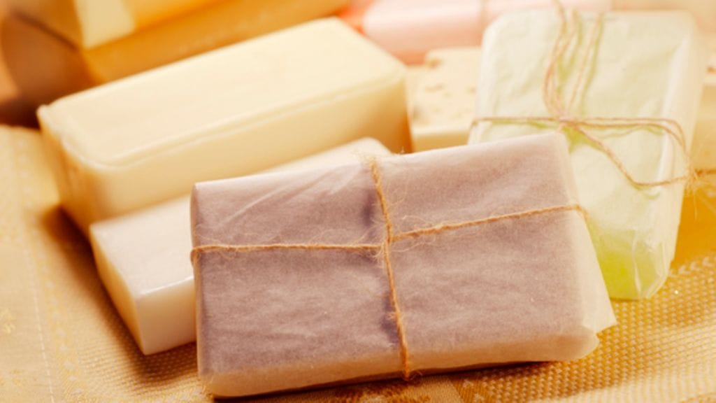 Sota-aikana tehtiin itse saippuaa.