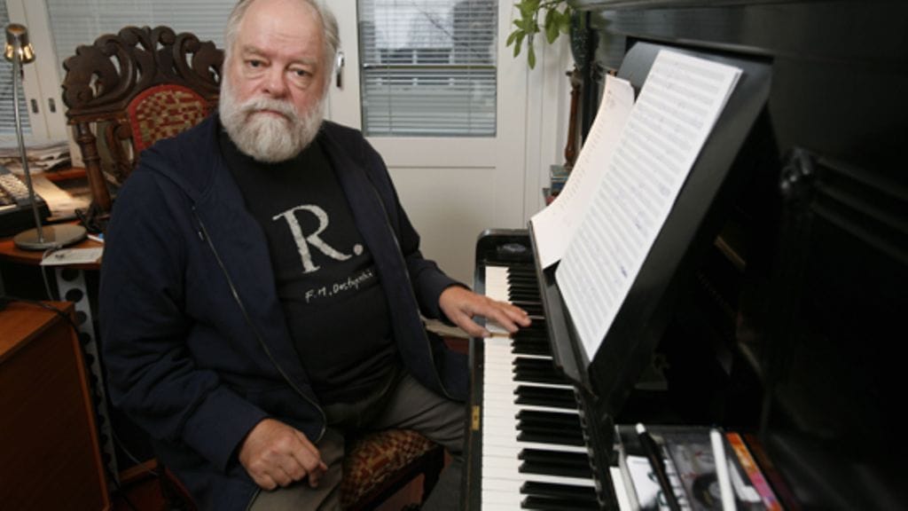 Kaj Chydenius kotonaan vuonna 2006, jolloin hän sai taiteen valtionpalkinnon.