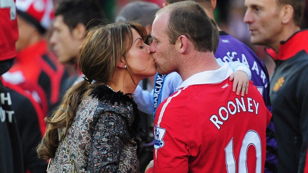 Coleen ja Wayne Rooney.
