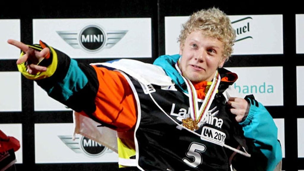 Petja Piiroinen ja MM-kultamitali.