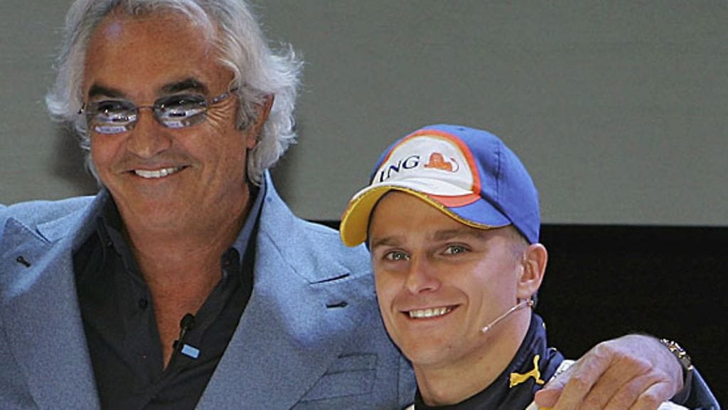 Flavio Briatore ja Heikki Kovalainen 2007
