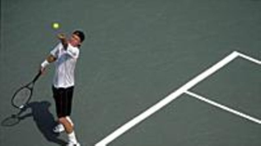 Tennis, US Open, kuvistuskuva (Photo:Jamie Squire/Allsport)