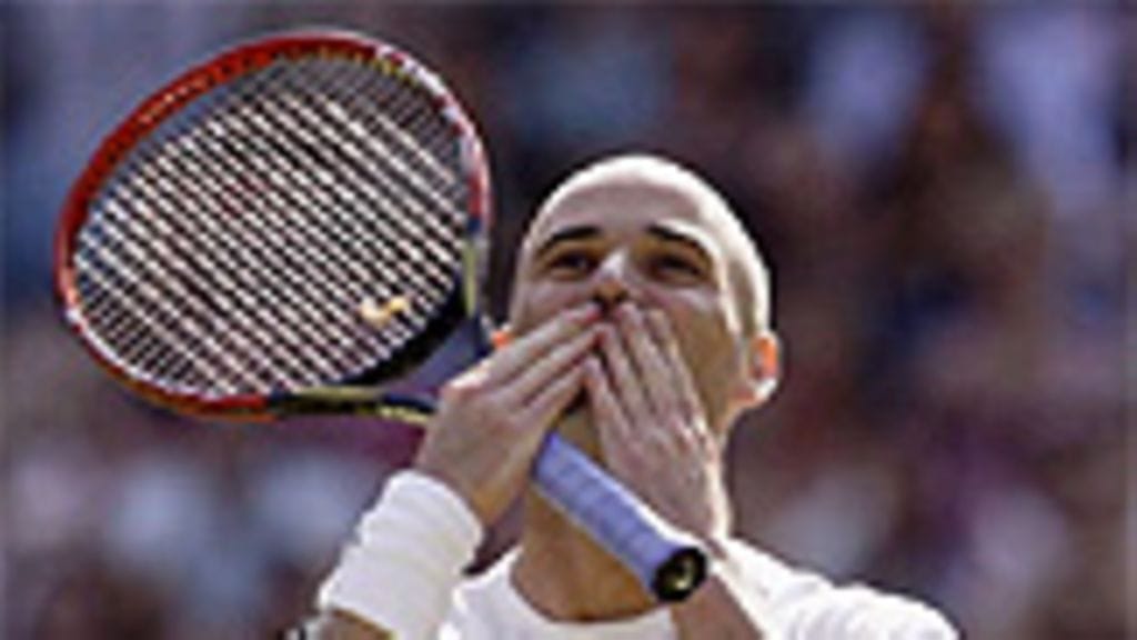 Andre Agassi, Photo: Clive Brunskill/Getty Images