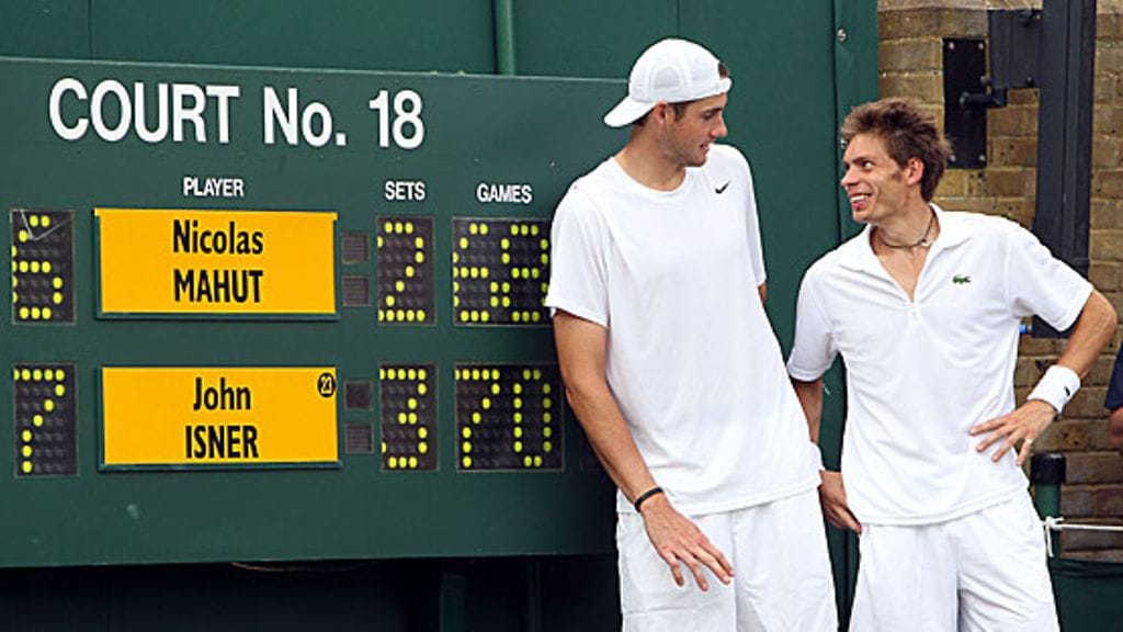 John Isner, Nicolas Mahut, kuva:Getty/Julian Finney