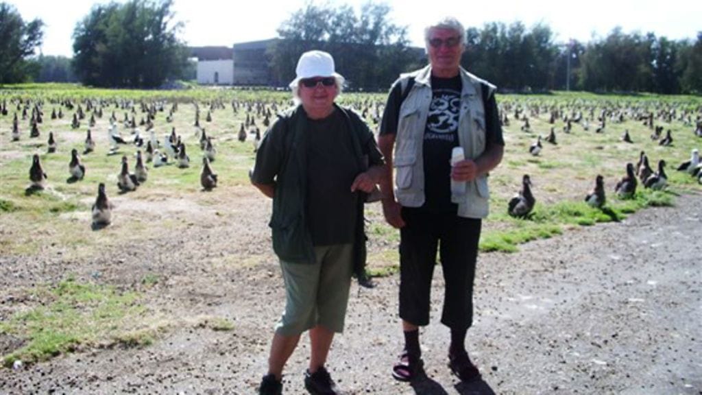 Veikko Huhtala ja Oili Liutu ovat matkustaneet paikkoihin, joissa moni turisti ei ole käynyt.