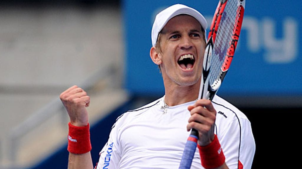 Jarkko Nieminen, kuva: EPA/PAUL MILLER