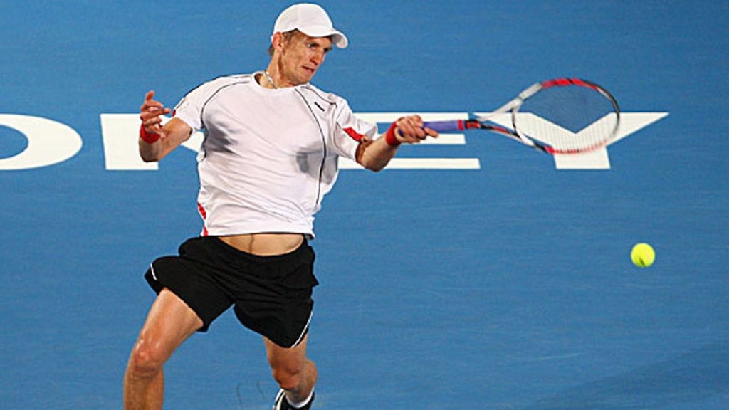 Jarkko Nieminen, kuva: Mark Kolbe/Getty Images