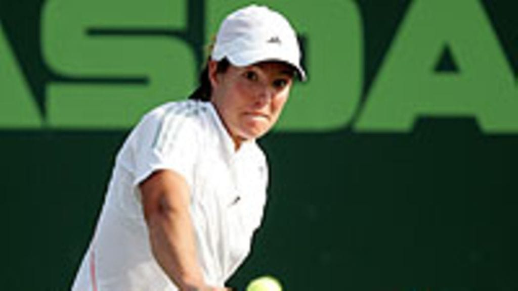 Justine Henin-Hardenne, Photo: Al Bello