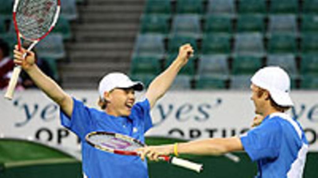 Harri Heliovaara ja Graeme Dyce, kuva: Clive Brunskill/Getty Images