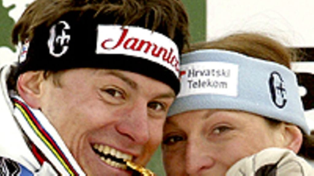 Ivica ja Janica Kostelic (Photo: Agence Zoom/Getty Images)