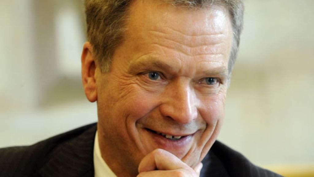 Näin hymyilee voittaja.