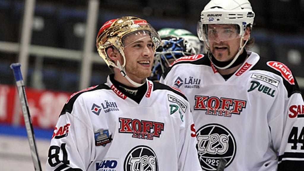 Ilari Filppula, Marko Mäkinen, kuva:Lehtikuva/Kimmo Mäntylä