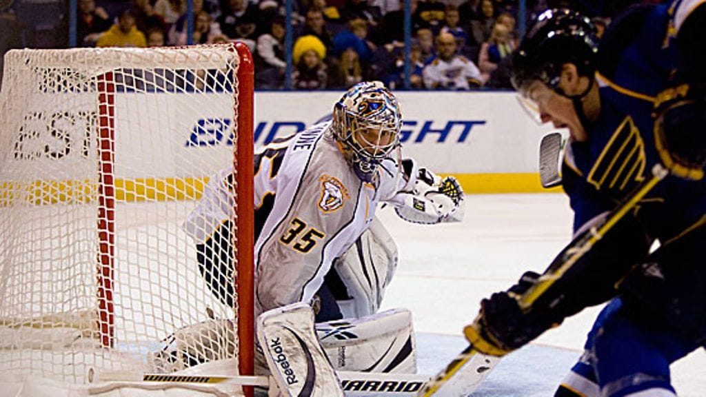 Pekka Rinne, kuva: Dilip Vishwanat/Getty Images