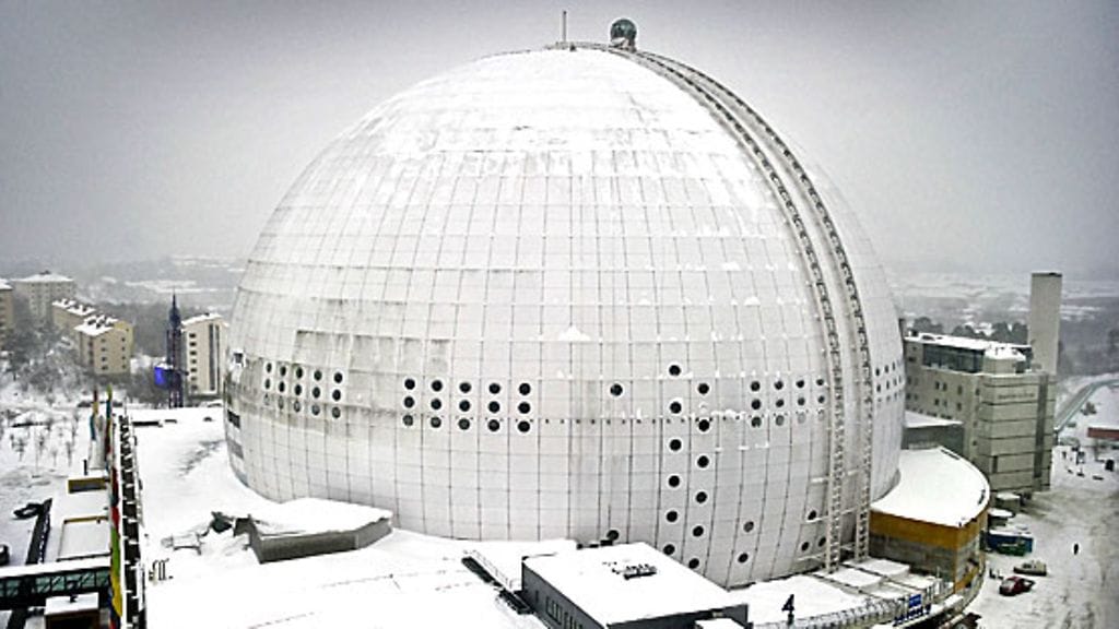 Tukholman Globen-areena.