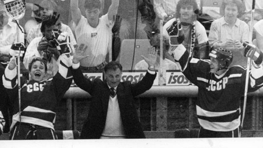 Neuvostoliitto voitti viimeisen MM-kultansa vuonna 1990. Kuva: Matti Björkman/LEHTIKUVA.