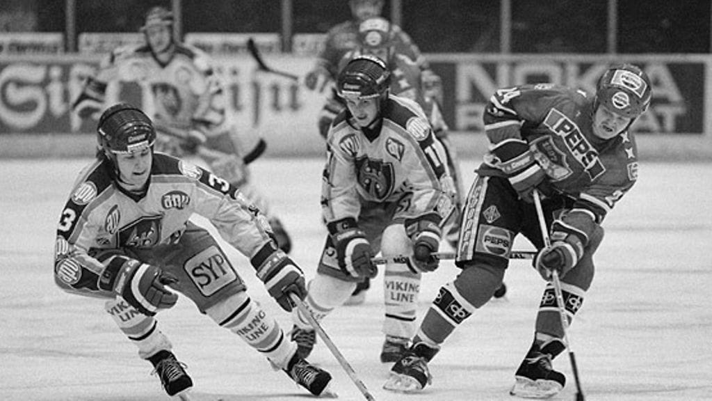 Numminen Tapparan paidassa 1997, kuva: Ilkka Ranta/Lehtikuva