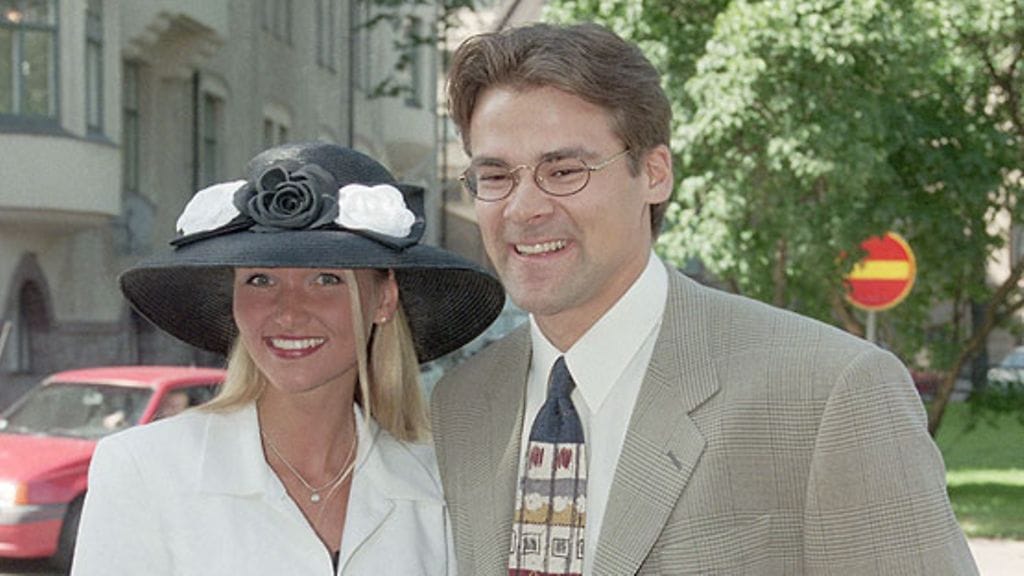 Teppo Numminen ja vaimo Ann-Maarit, kuva: Juha Kärkkäinen/Lehtikuva