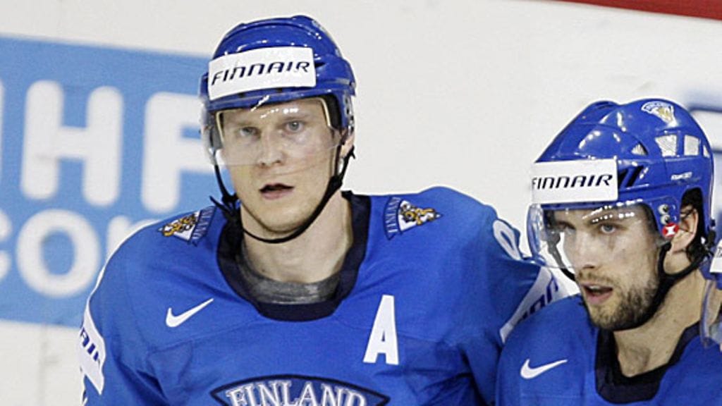 Mikko Koivu ja Tuomo Ruutu, kuva: Martti Kainulainen/Lehtikuva